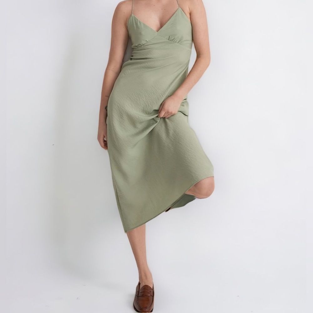 Madewell Layton Midi Slip Dress
